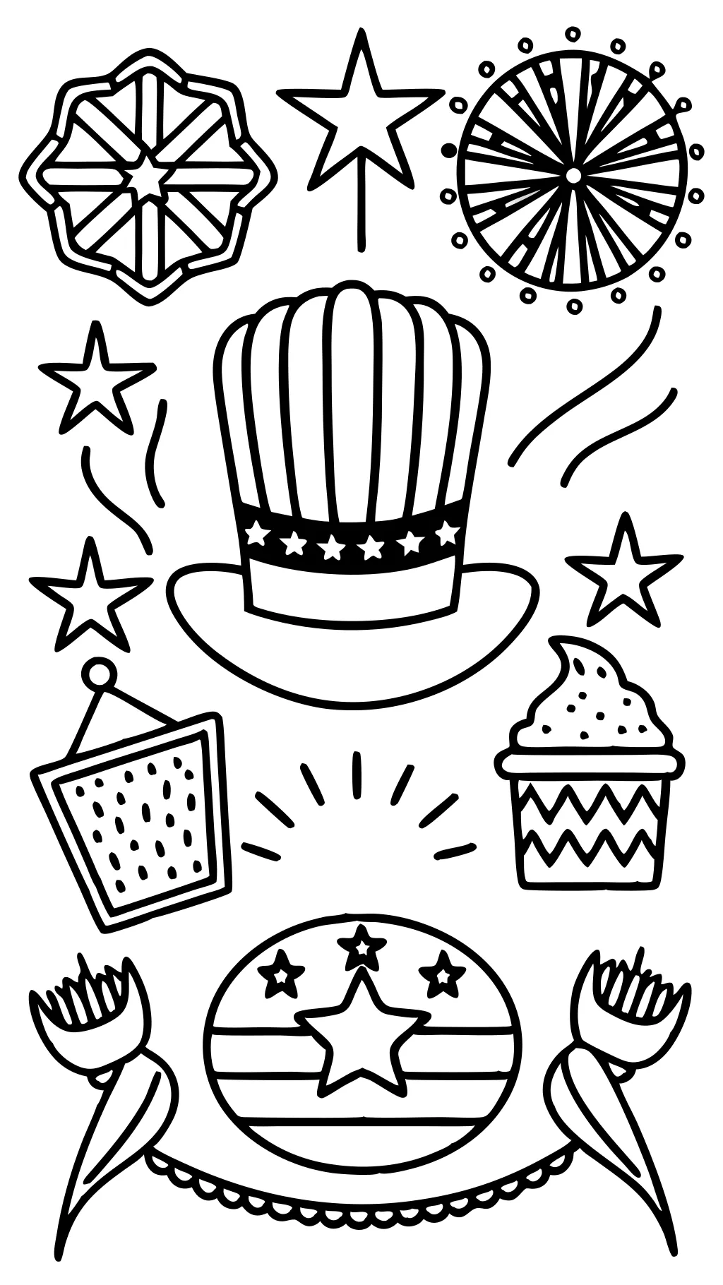 4th of july coloring pages pdf